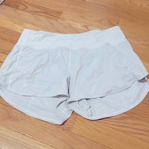 Lululemon speed up shorts size 8 and 2.5 length